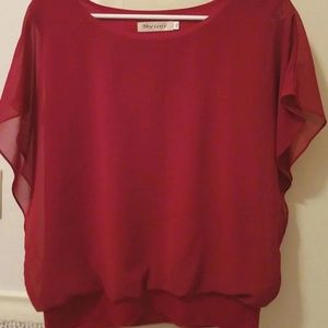 Red Batwing Shirt